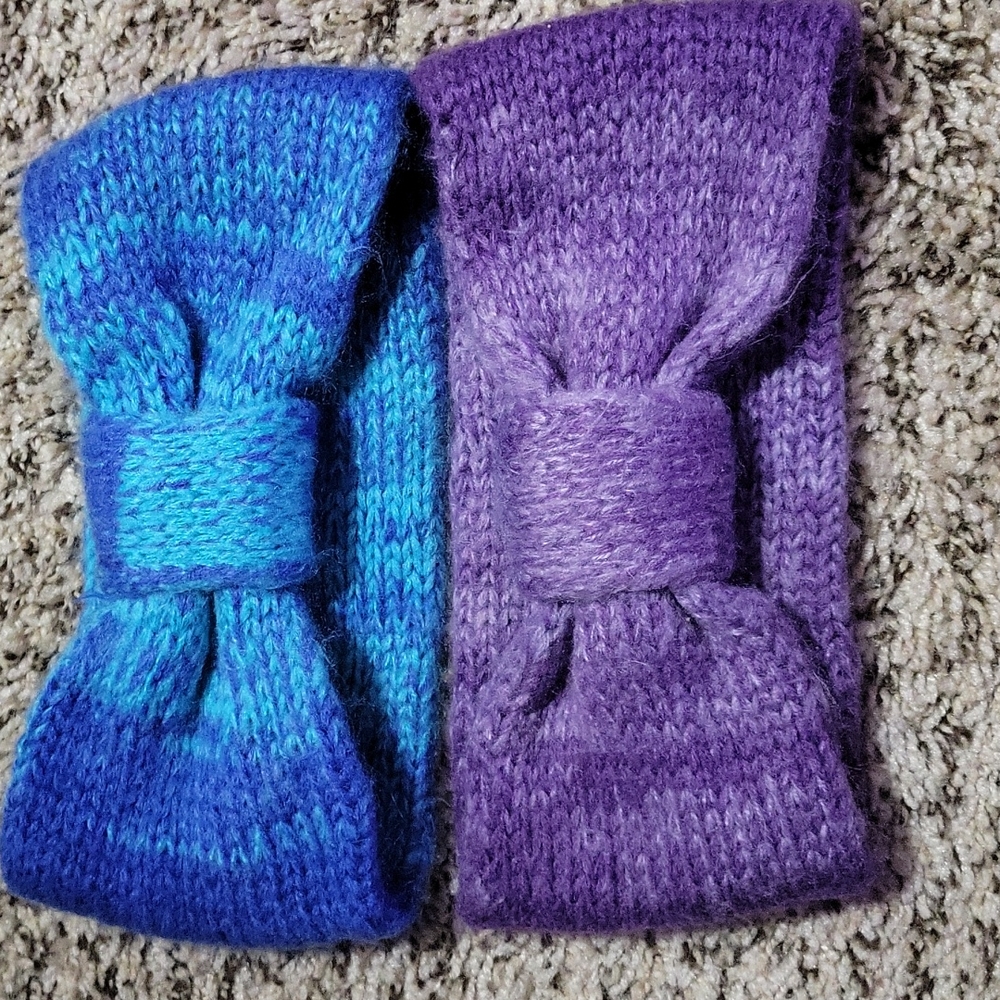 2 Winter headbands